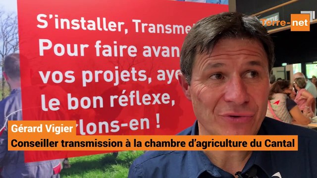 Gérard Vigier, chambre d'agriculture du Cantal : vidéo, réalité virtuelle... « innover pour transmettre »