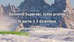 Dolomiti Superski: tutto pronto,si  parte il 3 dicembre