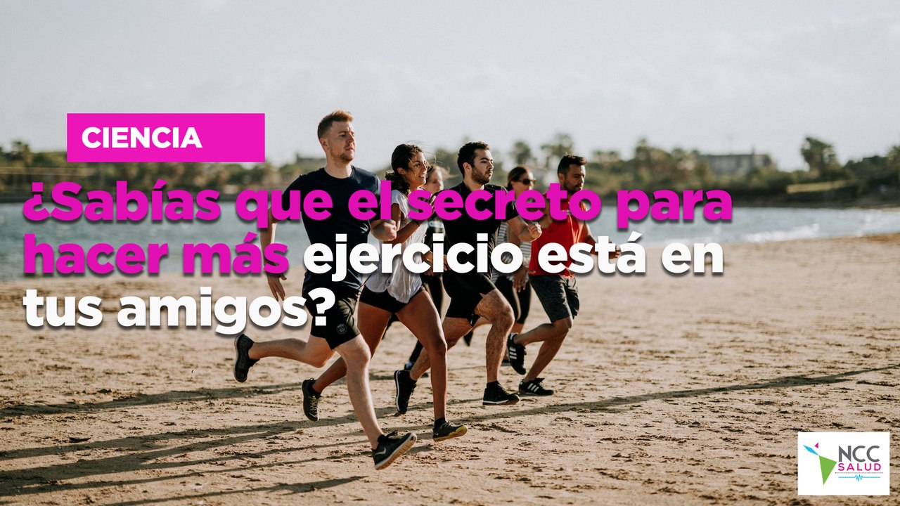 ¿Sabías que el secreto para hacer más ejercicio está en tus amigos?