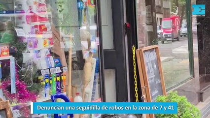 Denuncian una seguidilla de robos en la zona de 7 y 41