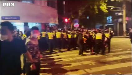 How is China responding to Covid protests  BBC News.