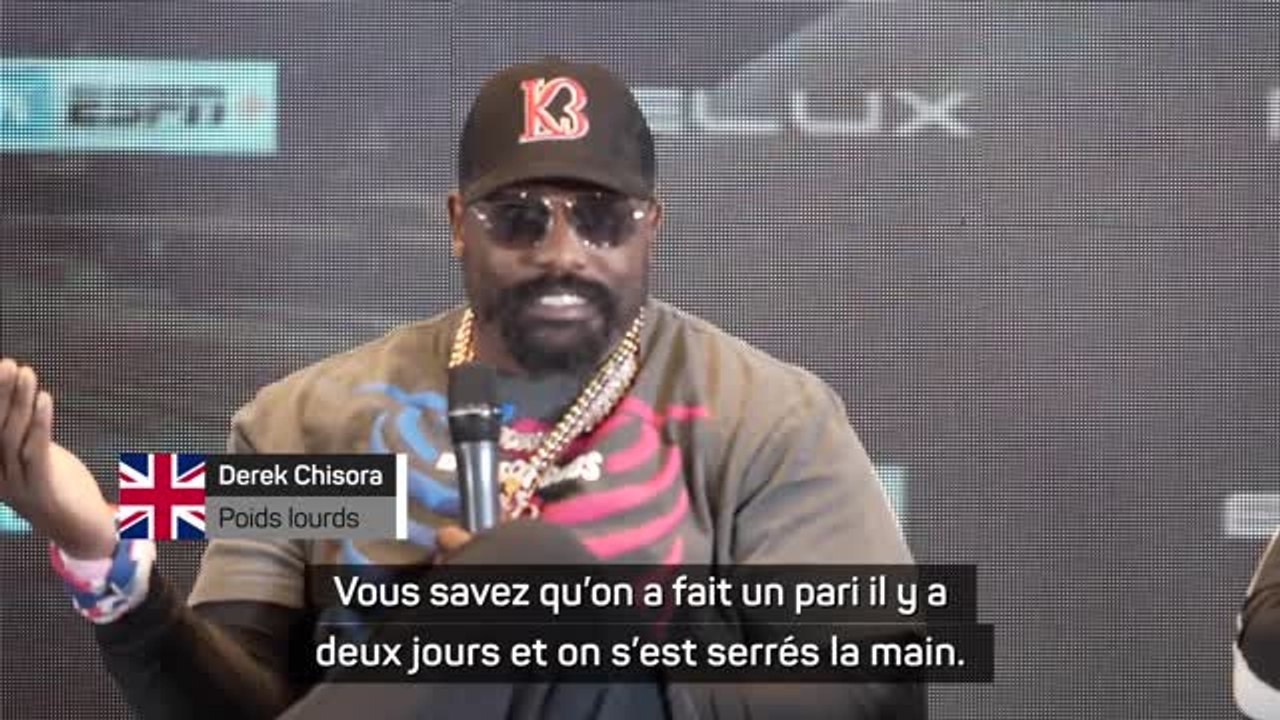 Poids lourds - Chisora : "On veut vous donner le meilleur premier round des poids lourds"