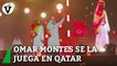 Omar Montes se la juega en Qatar con un discurso al terminar su concierto: "¡Viva el amor libre!"