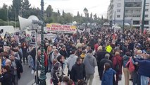 Yunanistan'da sağlık çalışanları sağlık yasa tasarısını protesto etti