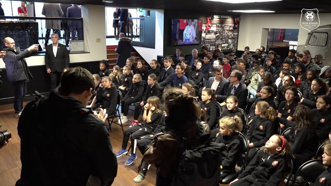 La ministre de sports en visite au Roazhon Park !