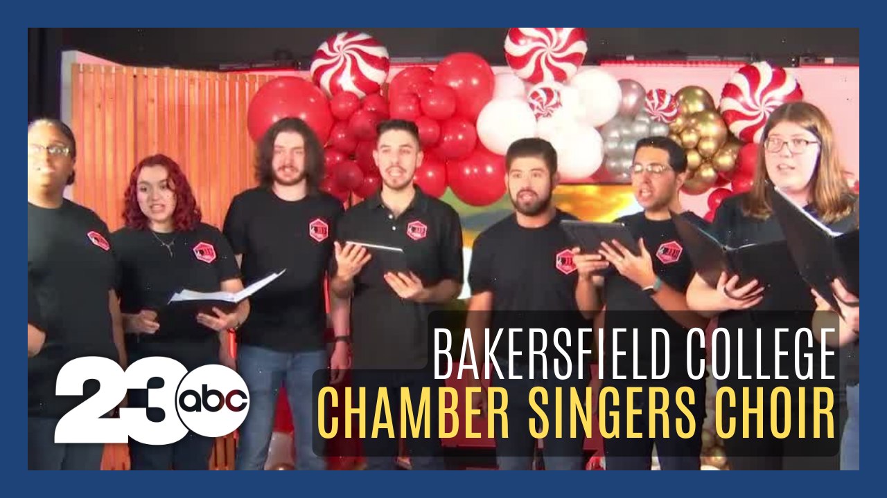 Bakersfield College Chamber Singers Choir performs on 23ABC video