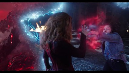 DOCTOR STRANGE 2 (2022) Scarlet Witch Vs. America Chavez Fight [HD] IMAX Clip