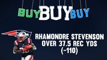 Back Rhamondre Stevenson To Go Over 37.5 Receiving Yards Vs. Bills