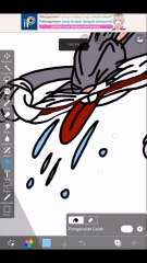 how to draw bugs bunny using huawei mediapad 10