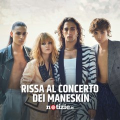 Rissa al concerto dei Maneskin a Philadelphia