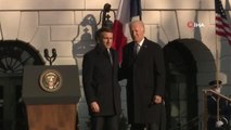 Biden ve Macron Beyaz Saray'da bir araya geldiMacron, Biden döneminde ABD'ye 
