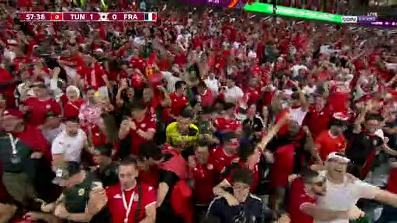 هدف وهبي الخزري التاريخي ضد فرنسا كأس العالم قطر 2022