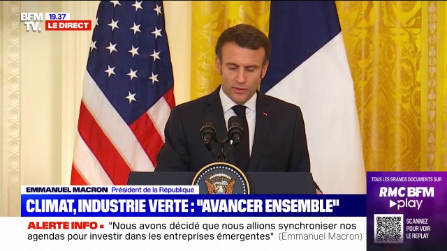 Emmanuel Macron: Nous devons continuer d'agir contre le terrorisme islamiste dans le Proche et Moyen-Orient