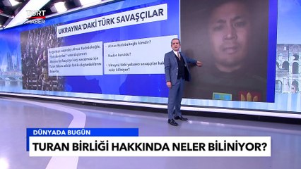 'Turan Taburu' Ukrayna Saflarında Ruslara Karşı - Tuna Öztunç İle Dünyada Bugün