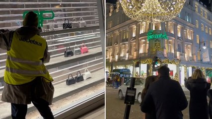 Balenciaga store in London vandalised after controversial teddy bear ad