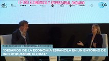 Intervención de Margarita Alfonsel en el I Foro Económico y Empresarial OKDIARIO