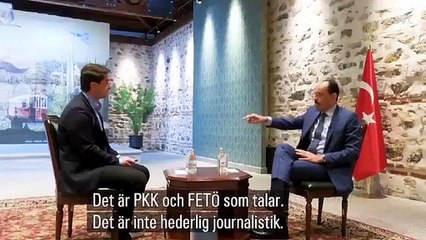 Kalın yayını kesti! İsveç kanalına FETÖ/PKK tepkisi