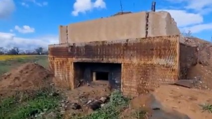 Imágenes de los búnkeres subterráneos ucranianos