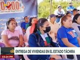 GMVV entrega 5 viviendas dignas en el municipio Capacho Nuevo del estado Táchira