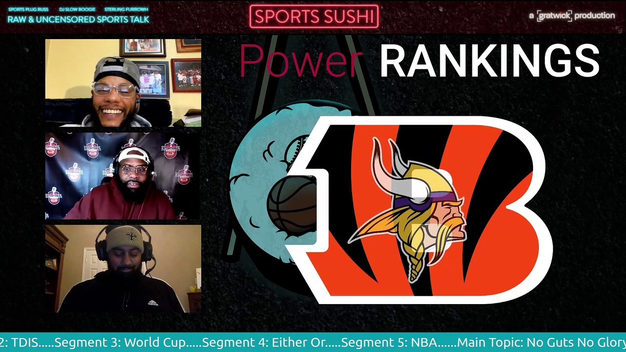 NFL Power Rankings (Week 12)