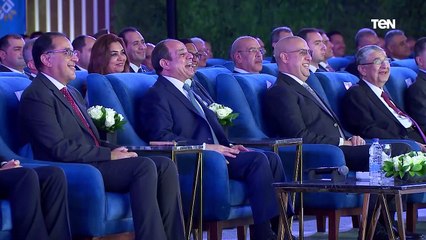 ماذا قال الفنان شريف منير جعل الرئيس السيسي يضحك خلال افتتاح مدنية المنصورة الجديدة