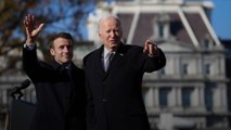 Biden and Macron Hold Joint Press Conference at White House