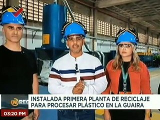 Instalan primera planta de reciclaje para procesar plástico en el estado La Guaira