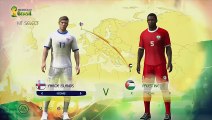 Faroe Islands Versus Palestine (2014 FIFA World Cup Brazil)