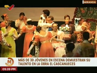 Más de 30 jóvenes participan en el ensayo general de la obra El Cascanueces