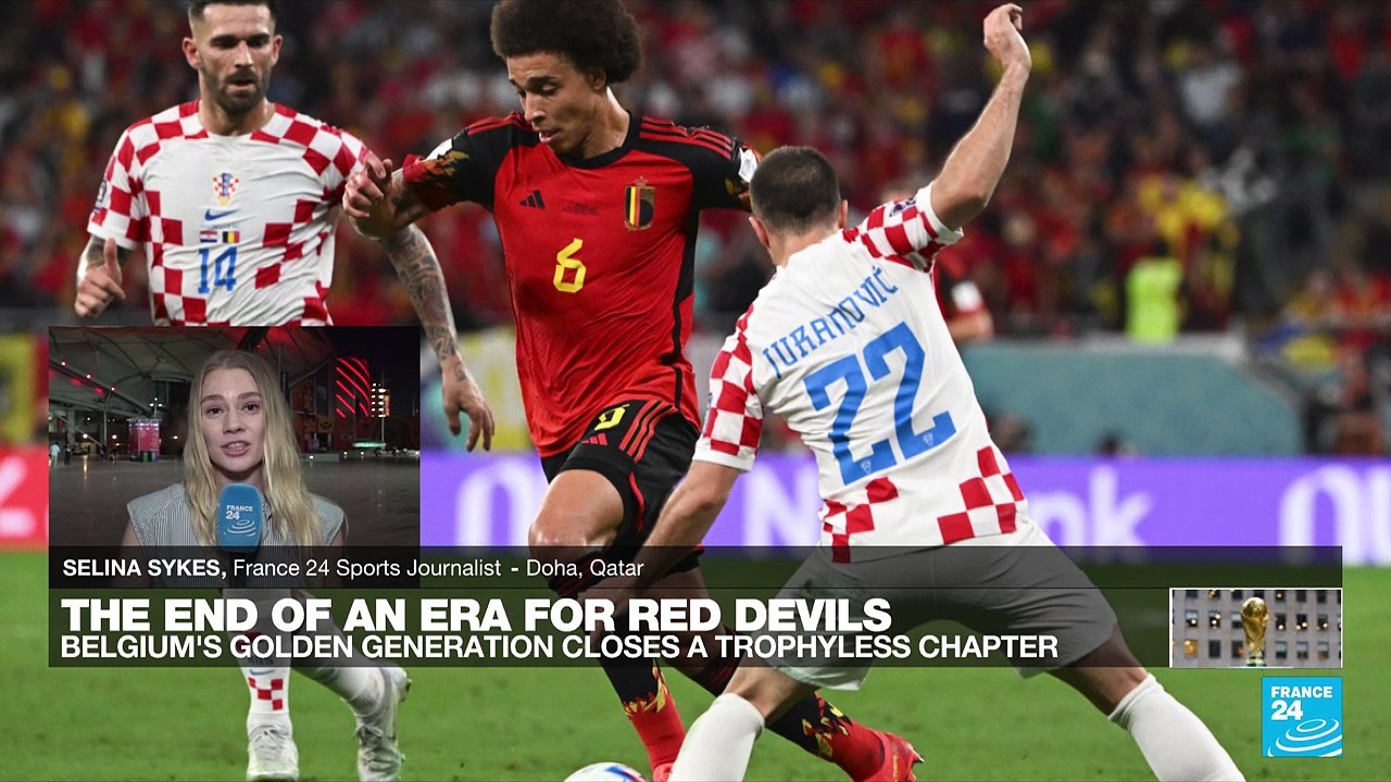 The end of an era for the Red Devils: Belgium crash out of World Cup after Croatia draw