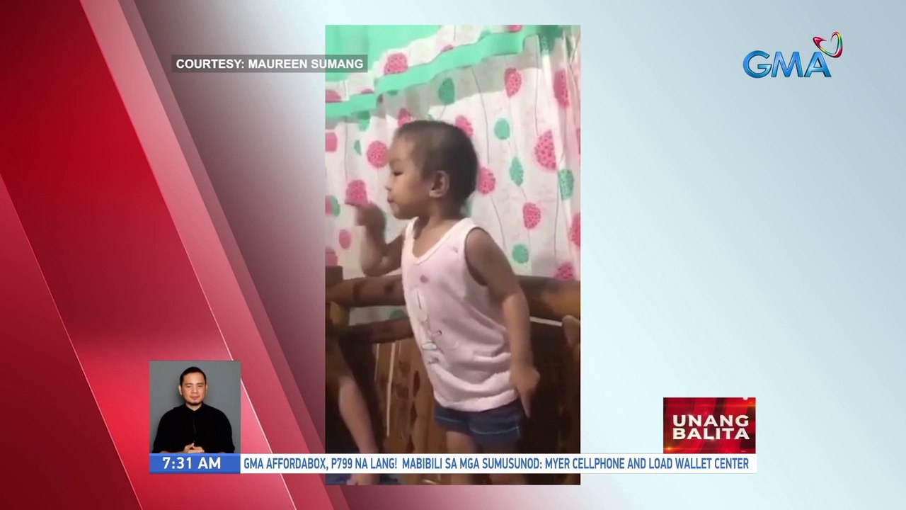 Panenermon ng 3-anyos na bata sa kanyang tatay, kinaaliwan ng netizens | UB