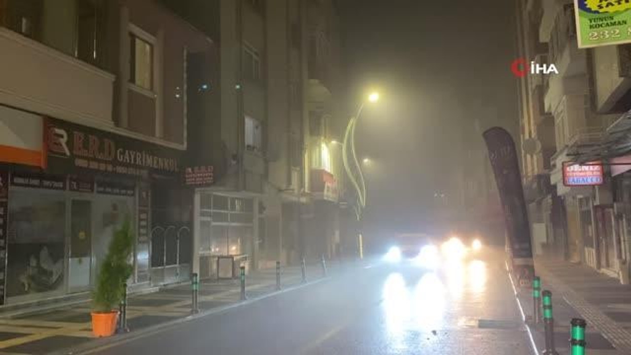 Sakarya'da sis etkili oldu, görüş mesafesi 5 metreye kadar düştü