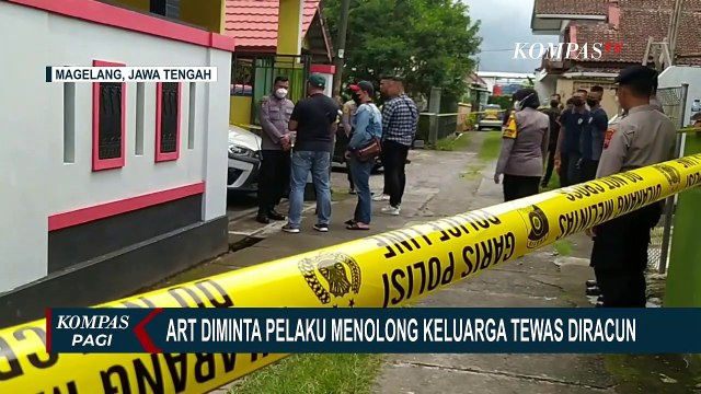 Kesaksian ART Keluarga Tewas Diracun di Magelang: Mas Dhio Bilang Ibu, Bapak, Kakak Pingsan