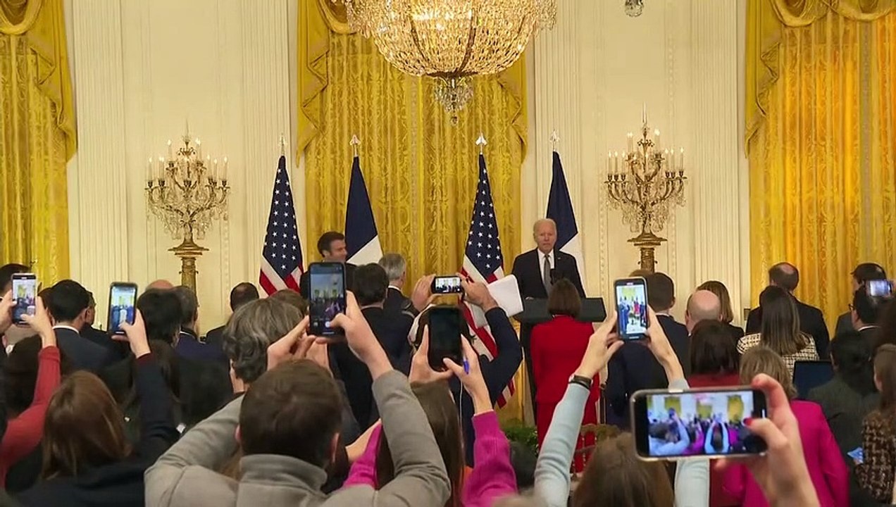 Biden y Macron cierran filas para buscar una salida a la guerra en Ucrania