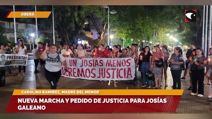 Nueva marcha y pedido de justicia para Josías Galeano