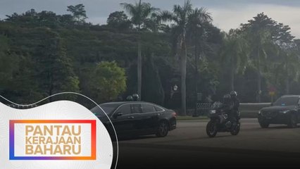 Pembentukan Kabinet | PM Anwar tiba menghadap Agong