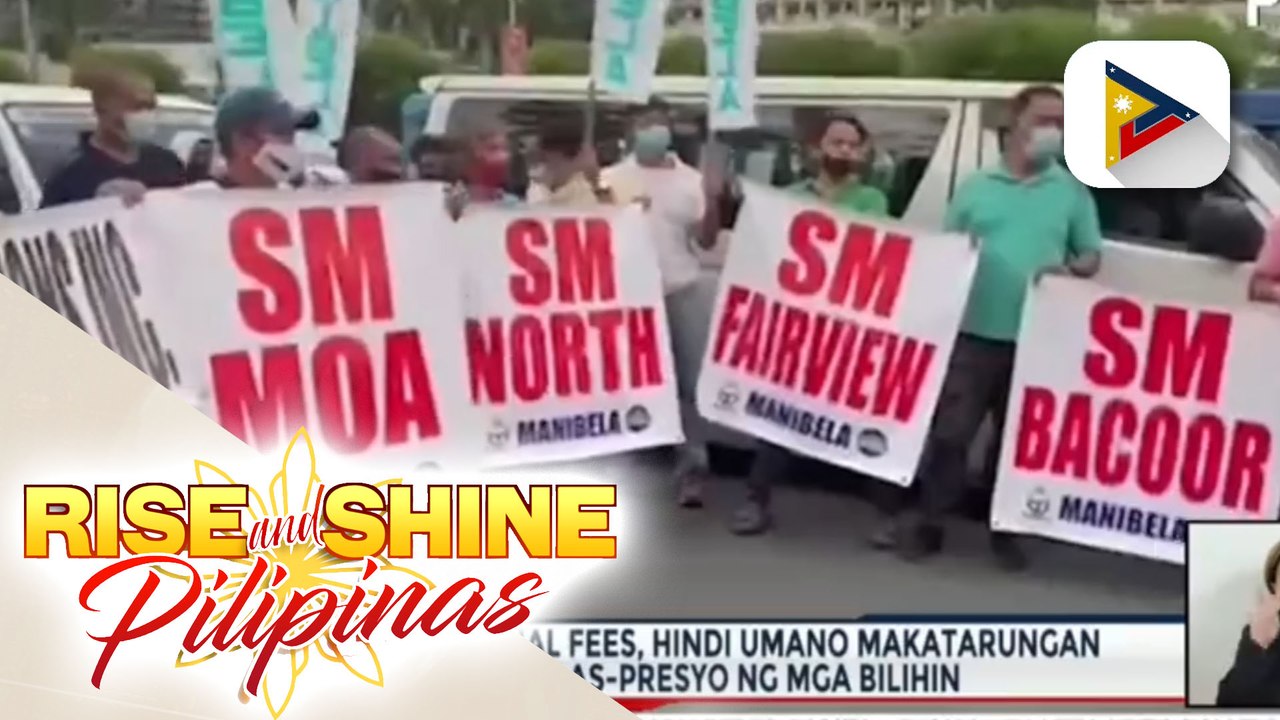 Ilang pampublikong sasakyan sa SM terminals, tigil-pasada bilang protesta sa planong pagtataas ng terminal at dispatch fees; Taas-singil sa terminal fees, hindi umano makatarungan sa harap ng taas-presyo ng mga bilihin