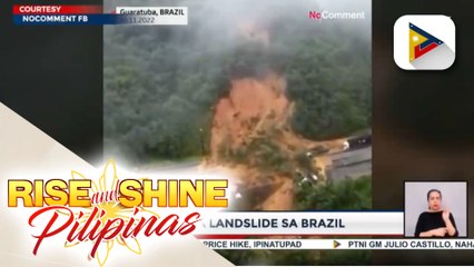 2 patay sa landslide sa Brazil
