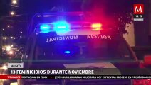 Jalisco cierra el mes de noviembre con 13 feminicidios