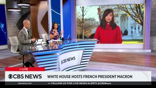 Biden hosts Frances Macron following fallout from USAustralia submarine deal_1080p
