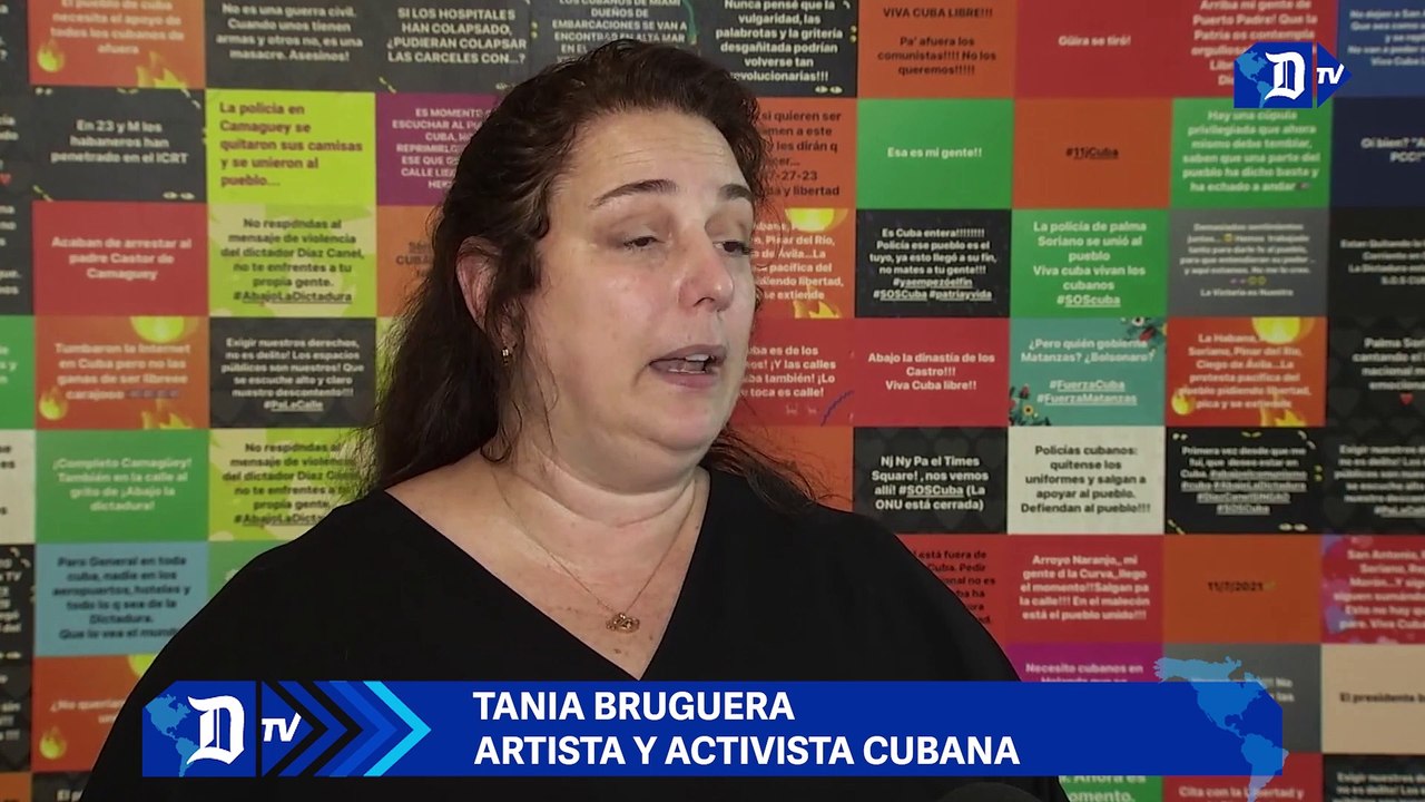Tania Bruguera: "El régimen vende a sus presos políticos"