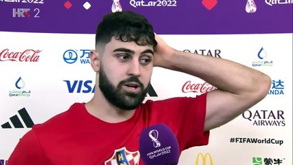 Hrvatska i Belgija _Joško Gvardiol  Izjava poslle utakmice