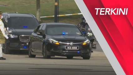 [TERKINI] PM menghadap Yang Dipertuan Agong di Istana Negara