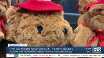 Volunteers needed to sew thousands of teddy bears for kids in crisis