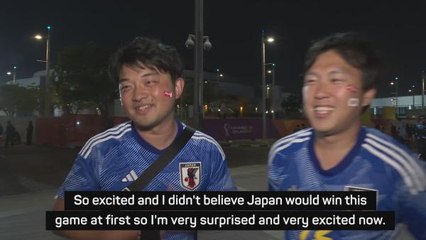 Japan fans daring to dream after shock topping of Group E