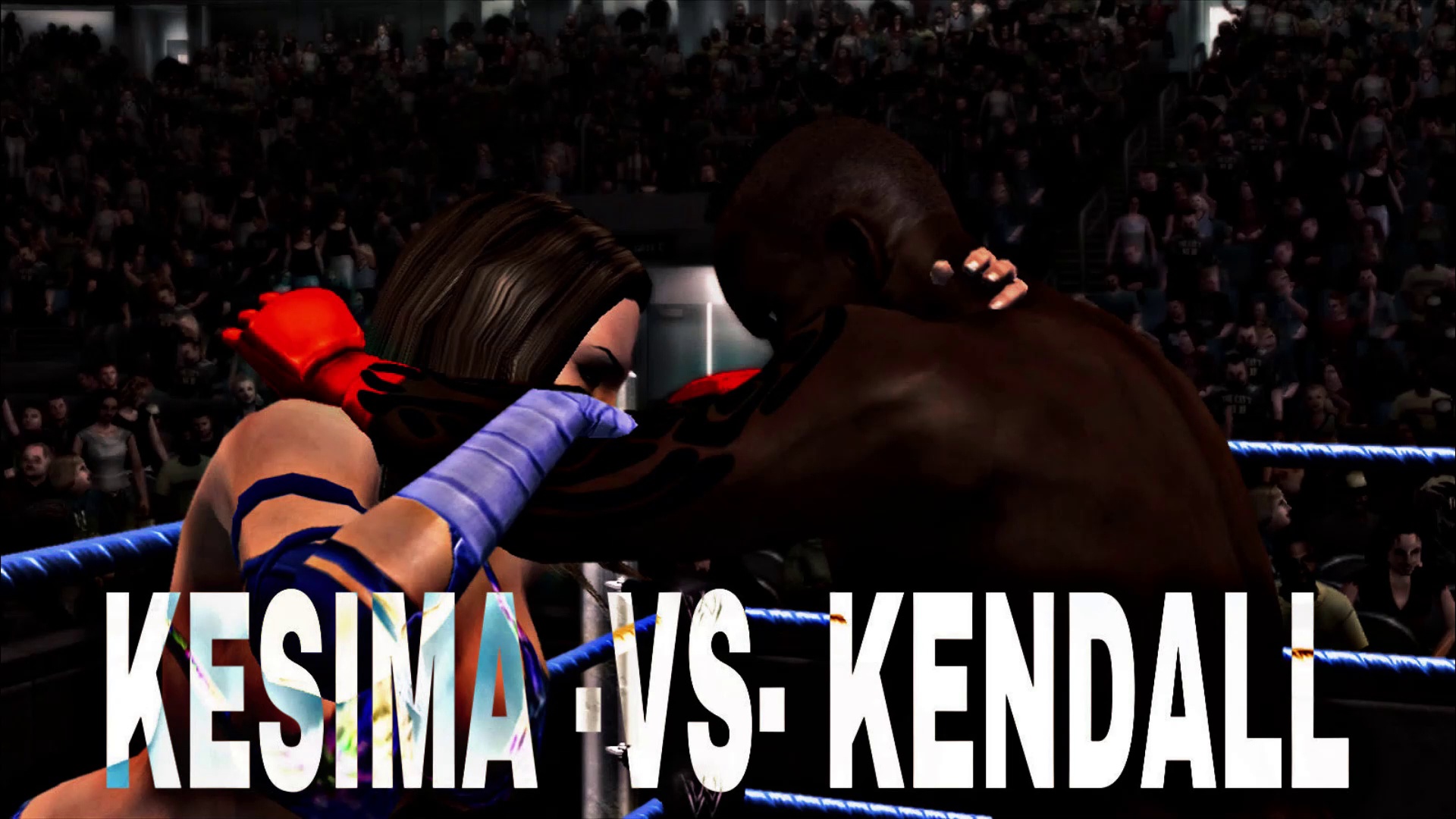 KESIMA -VS- KENDALL MIXED WRESTLING