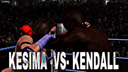 KESIMA -VS- KENDALL MIXED WRESTLING