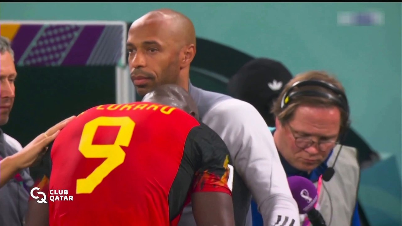 Lukaku after whistle Media