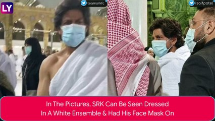 Download Video: Shah Rukh Khan Performs Umrah In Mecca, Saudi Arabia Post Schedule Wrap Of Dunki; Pictures Go Viral