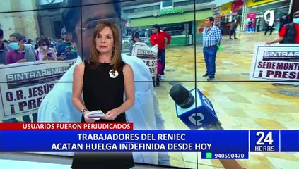 MEF declaró improcedente protesta de trabajadores del Reniec